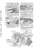 Preview for 21 page of Craftsman 917.99047 Operator'S Manual