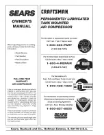 Preview for 14 page of Craftsman 919.152921 Owner'S Manual