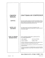 Preview for 16 page of Craftsman 919.156640 Owner'S Manual