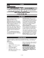 Preview for 9 page of Craftsman 919.167551 Owner'S Manual