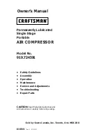 Craftsman 919.724591 Owner'S Manual preview