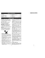 Preview for 2 page of Craftsman 944.360040 Owner'S Manual