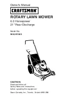 Craftsman 944.361543 Owner'S Manual preview