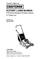 Craftsman 944.367402 Owner'S Manual preview