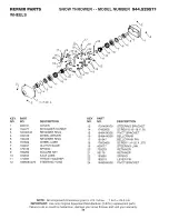 Preview for 38 page of Craftsman 944.529571 Owner'S Manual