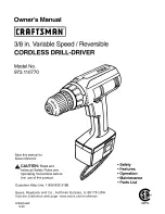 Craftsman 973.11077 Owner'S Manual preview