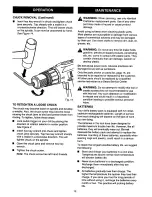 Preview for 12 page of Craftsman 973.111491 Owner'S Manual