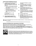 Preview for 5 page of Craftsman 973.111620 Owner'S Manual