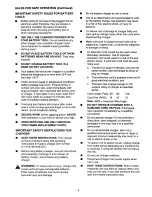 Preview for 4 page of Craftsman 973.114120 Operator'S Manual