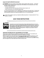 Preview for 5 page of Craftsman 973.114120 Operator'S Manual