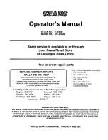 Preview for 18 page of Craftsman 973.225400 Operator'S Manual