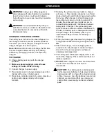 Preview for 7 page of Craftsman 973.274960 Owner'S Manual