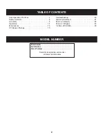 Preview for 2 page of Craftsman C459-36203 Operator'S Manual