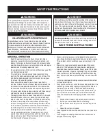 Preview for 3 page of Craftsman C459-36203 Operator'S Manual