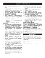 Preview for 5 page of Craftsman C459-36203 Operator'S Manual