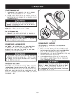 Preview for 13 page of Craftsman C459-36203 Operator'S Manual