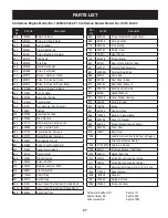 Preview for 27 page of Craftsman C459-36203 Operator'S Manual