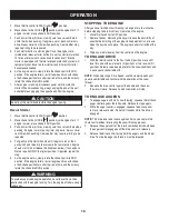 Preview for 16 page of Craftsman C459-52103 Operator'S Manual