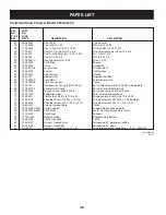 Preview for 38 page of Craftsman C459-52233 Operator'S Manual