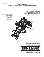 Preview for 72 page of Craftsman C459-52233 Operator'S Manual