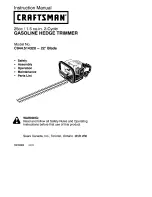 Craftsman C944.514320 Instruction Manual preview