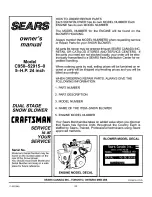 Preview for 53 page of Craftsman C950-52915-0 Owner'S Manual