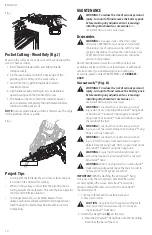 Preview for 12 page of Craftsman CMCS300 Instruction Manual