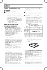 Preview for 4 page of Craftsman CMEMW213 Instruction Manual