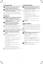 Preview for 12 page of Craftsman CMXECXM301 Instruction Manual