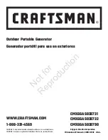 Preview for 40 page of Craftsman CMXGGAS030731 Operator'S Manual