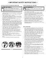 Preview for 3 page of Craftsman CMXGJAMA25PS Operator'S Manual