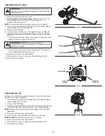 Preview for 14 page of Craftsman CMXGVAMKC29C Operator'S Manual