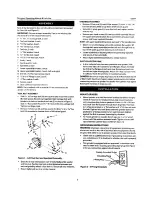 Preview for 3 page of Craftsman Colovos 351.231060 Operating Manual & Parts List