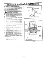 Preview for 21 page of Craftsman Craftsman 536.886531 Owner'S Manual