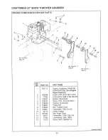 Preview for 33 page of Craftsman Craftsman 536.886531 Owner'S Manual