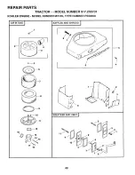 Preview for 48 page of Craftsman EZ3 917.256701 Owner'S Manual