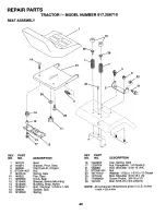 Preview for 42 page of Craftsman EZ3 917.256710 Owner'S Manual