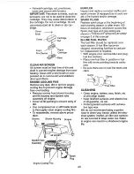 Preview for 20 page of Craftsman EZ3 917.270631 Owner'S Manual