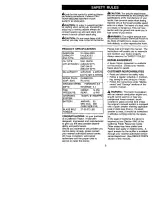 Preview for 5 page of Craftsman EZ3 917.273080 Owner'S Manual