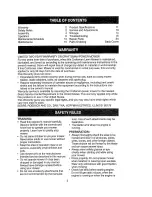 Preview for 2 page of Craftsman EZ3 917.377573 Owner'S Manual