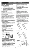 Preview for 14 page of Craftsman EZ3 917.377580 Owner'S Manual