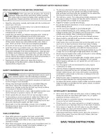 Preview for 3 page of Craftsman Incredi-Pull 316.794450 Operator'S Manual