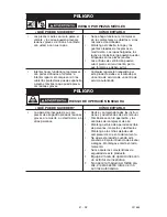 Preview for 27 page of Craftsman PERMANENTLY LUBRICATED TANK MOUNTED AIR COMPRESSOR 919.167321 Owner'S Manual