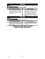 Preview for 28 page of Craftsman PERMANENTLY LUBRICATED TANK MOUNTED AIR COMPRESSOR 919.167321 Owner'S Manual