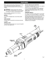 Preview for 8 page of Craftsman Professional 315.267560 Operator'S Manual