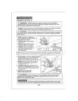 Preview for 20 page of Craftsman Professional 320.27311 Operator'S Manual