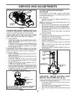 Preview for 21 page of Craftsman Sears 944.602892 Owner'S Manual