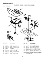 Preview for 36 page of Craftsman Sears 944.602892 Owner'S Manual