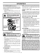 Preview for 12 page of Craftsman Sears 944.603150 Owner'S Manual