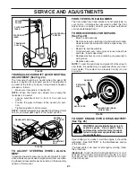 Preview for 21 page of Craftsman Sears 944.603150 Owner'S Manual